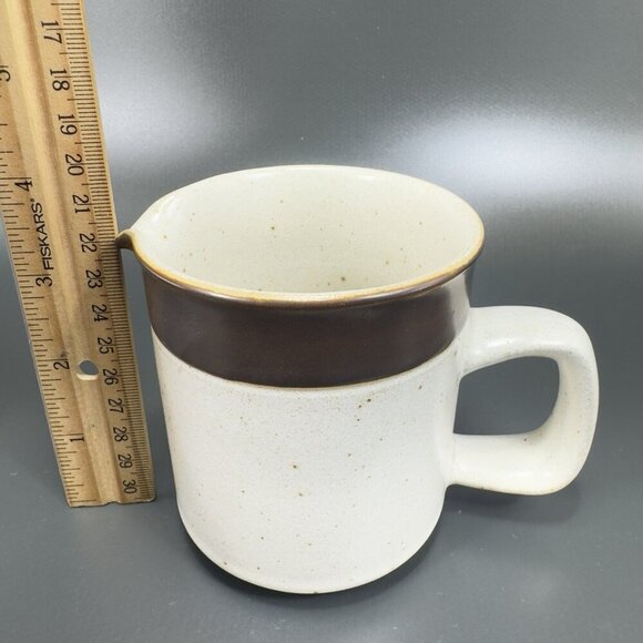Denby Langley RUSSET Small Pitcher Creamer Stoneware Speckled Ceramic Creamer - Picture 3 of 13